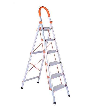 Thang ghế Inox 6 bậc IN06  cao 1.5m